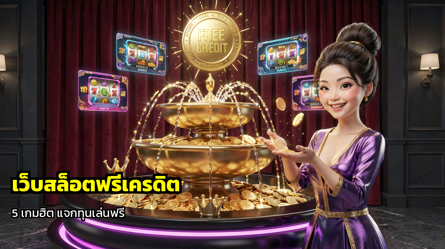 เว็บสล็อตฟรีเครดิต